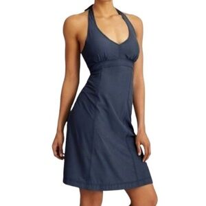 Athleta: Charcoal Gray Shorebreak Adjustable Racerback Dress Size M